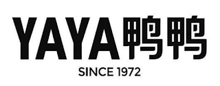 YAYA SINCE 1972 logo