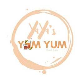 YAYA'S YUM YUM ICED TEA logo