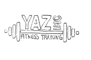 YAZ INC FITNESS TRAINING logo