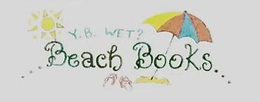 Y.B. WET? BEACH BOOKS logo