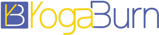 YB YOGABURN logo