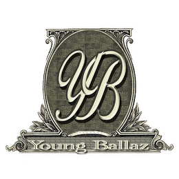 YB, YOUNG BALLAZ logo