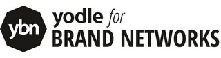 YBN YODLE FOR BRAND NETWORKS logo