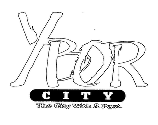 YBOR CITY THE CITY WITH A PAST. logo