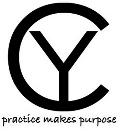 YC PRACTICE MAKES PURPOSE logo