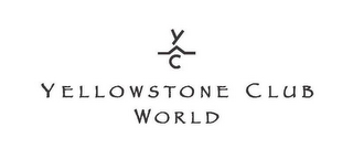 YC YELLOWSTONE CLUB WORLD logo