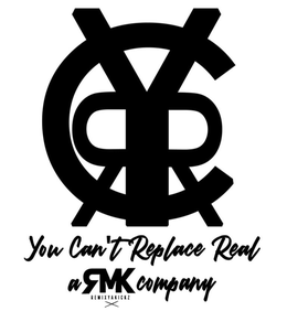 YCRR YOU CAN'T REPLACE REAL A RMK COMPANY REMIXYAKICKZ logo