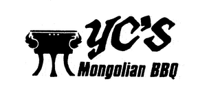 YC'S MONGOLIAN BBQ logo
