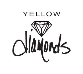 YD YELLOW DIAMONDS logo