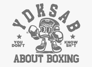 YDKSAB YOU DON'T KNOW SH*T ABOUT BOXING logo