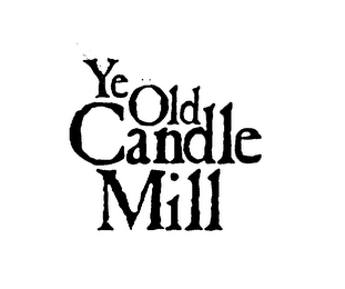 YE OLD CANDLE MILL logo