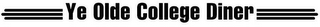 YE OLDE COLLEGE DINER logo