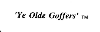 'YE OLDE GOFFERS' logo