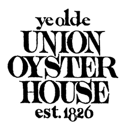 YE OLDE UNION OYSTER HOUSE EST. 1826 logo