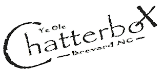 YE OLE CHATTERBOX BREVARD NC logo