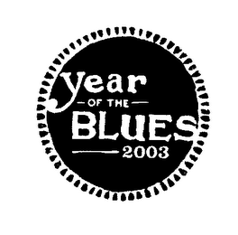 YEAR OF THE BLUES 2003 logo