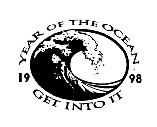YEAR OF THE OCEAN GET INTO IT 1998 logo