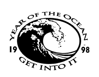 YEAR OF THE OCEAN GET INTO IT 1998 logo