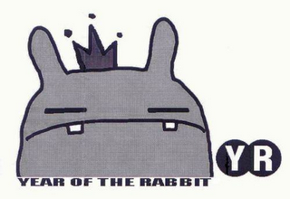 YEAR OF THE RABBIT YR logo