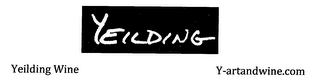 YEILDING WINE YEILDING Y-ARTANDWINE.COM logo