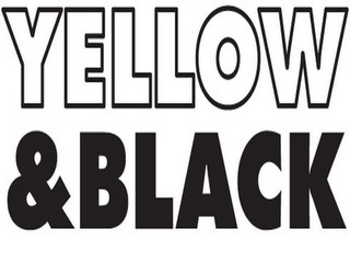 YELLOW AND BLACK logo