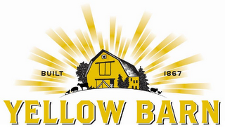 YELLOW BARN BUILT 1867 logo