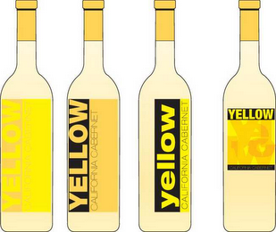 YELLOW CALIFORNIA CABERNET logo
