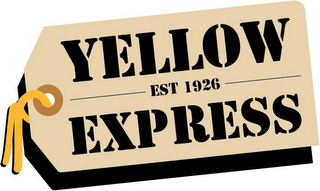 YELLOW EXPRESS EST 1926 logo
