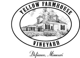 YELLOW FARMHOUSE VINEYARD DEFIANCE, MISSOURI logo