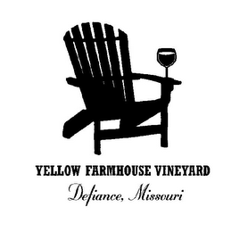 YELLOW FARMHOUSE VINEYARD DEFIANCE, MISSOURI logo