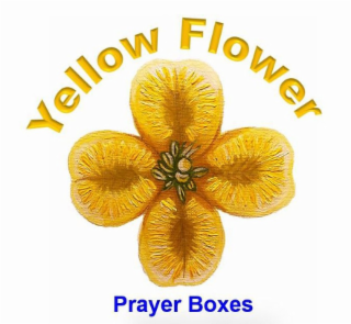 YELLOW FLOWER PRAYER BOXES logo