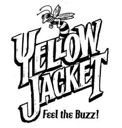 YELLOW JACKET FEEL THE BUZZ! logo