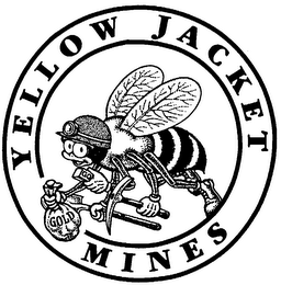 YELLOW JACKET MINES GOLD logo