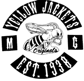 YELLOW JACKETS M C ORIGINALS EST. 1938 logo