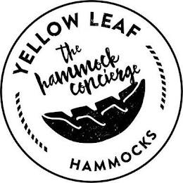 YELLOW LEAF HAMMOCKS THE HAMMOCK CONCIERGE logo