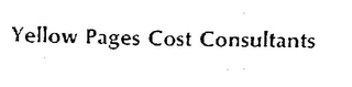 YELLOW PAGES COST CONSULTANTS logo