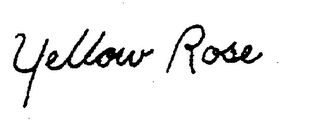 YELLOW ROSE logo