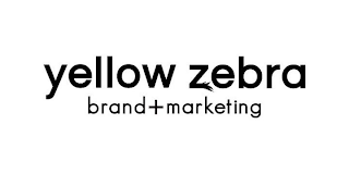 YELLOW ZEBRA BRAND + MARKETING logo