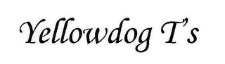 YELLOWDOG T'S logo