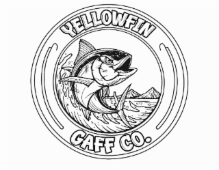 YELLOWFIN GAFF CO. logo