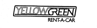 YELLOWGREEN RENT-A-CAR logo