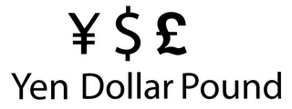 ¥$£ YEN DOLLAR POUND logo