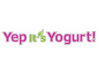 YEP IT'S YOGURT! logo