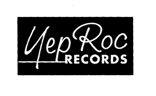 YEP ROC RECORDS logo