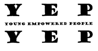 YEP YEP YOUNG EMPOWERED PEOPLE logo