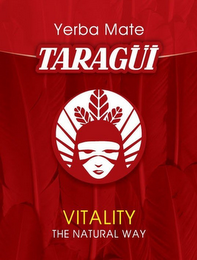 YERBA MATE TARAGÜI VITALITY THE NATURAL WAY logo