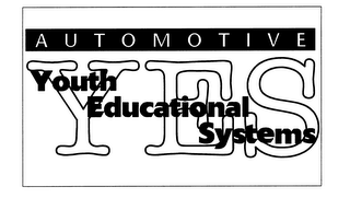 YES AUTOMOTIVE YOUTH EDUCATIONAL SYSTEMS logo