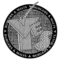 YES BURGERS & MALTS logo