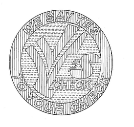 YES CHECK WE SAY YES TO YOUR CHECK logo