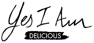 YES I AM DELICIOUS logo